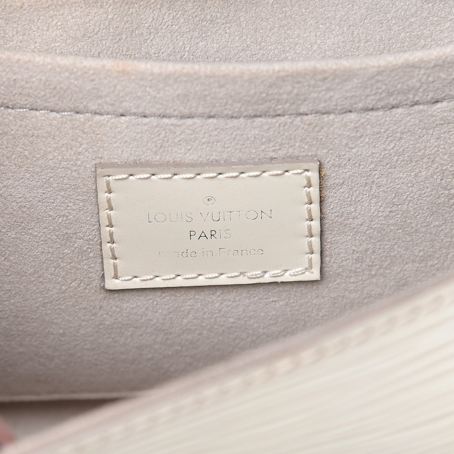 Epi Montaigne Clutch Ivory