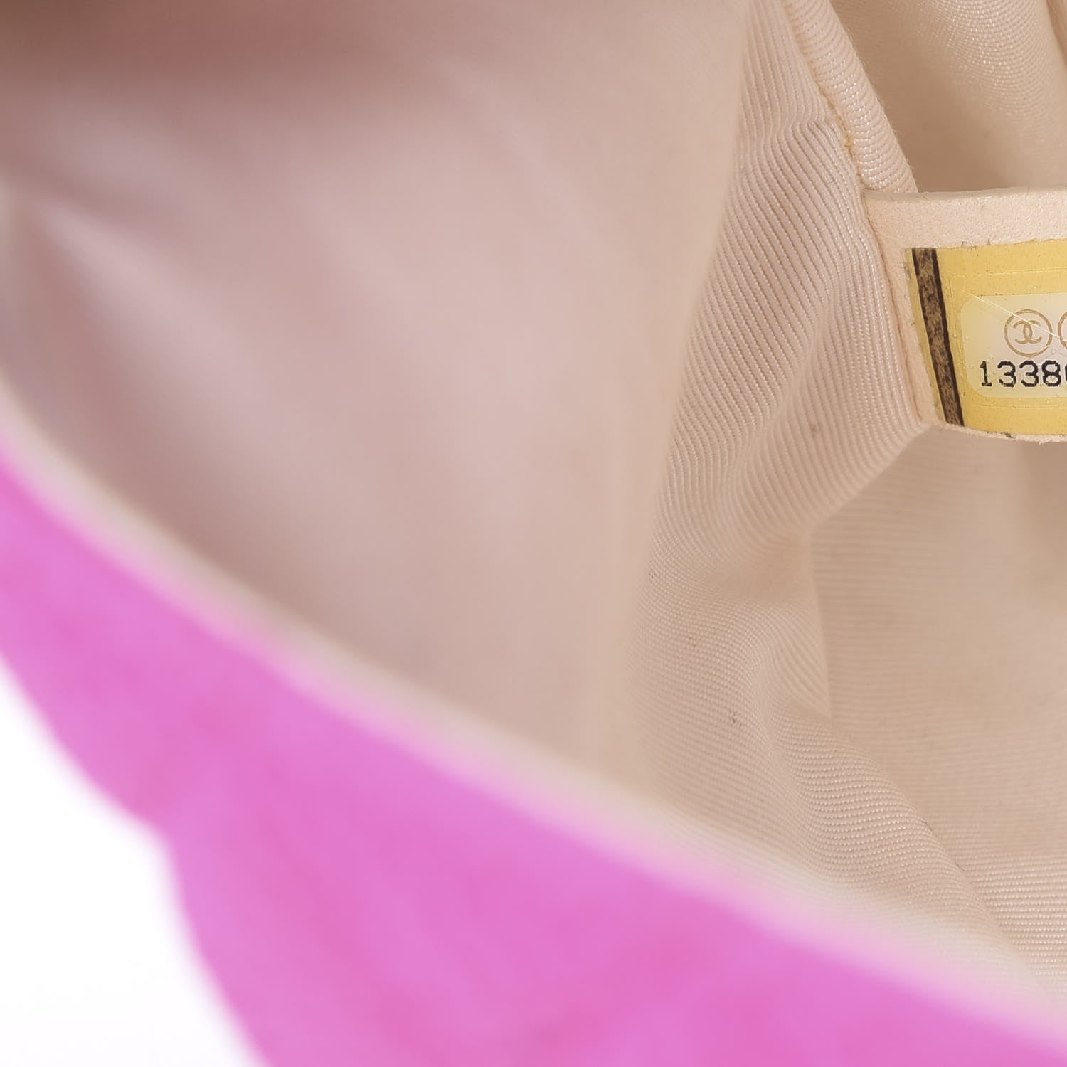 Chanel Neoprene Quilted Medium Single Flap Pink 8 of 9