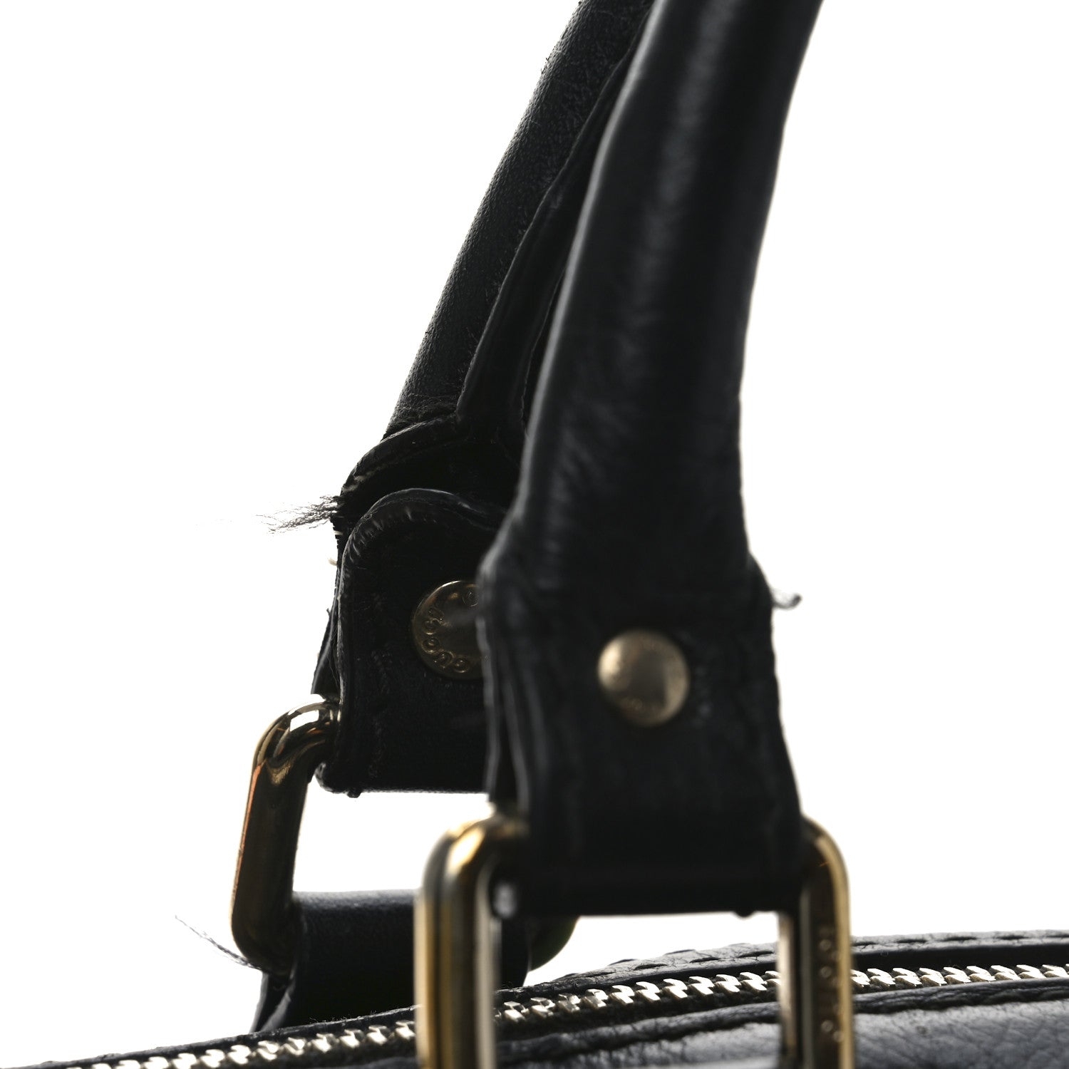 Gucci Calfskin Vintage Web Medium Boston Black 14 of 14