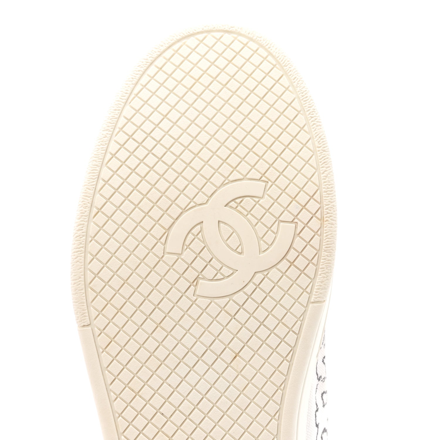 Chanel X PHARRELL WILLIAMS Canvas Womens Sneakers 38 White Multicolor 7 of 11