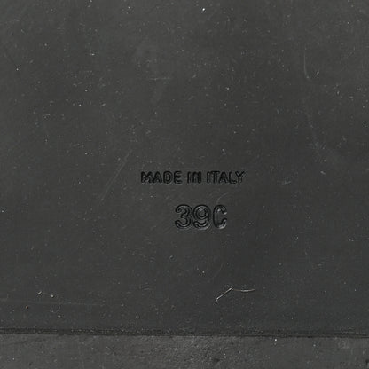 Chanel Lambskin Chain Cork Slide Sandals 39 Black 7 of 8