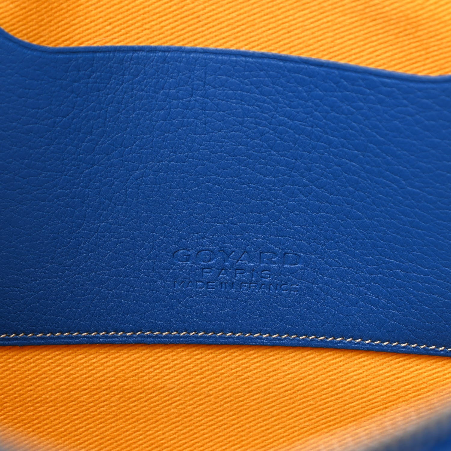 Goyard Goyardine Senat Pochette MM Sky Blue 6 of 7