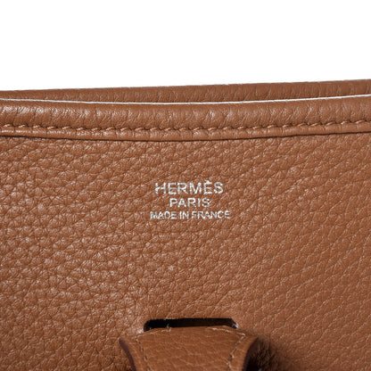 Hermes Taurillon Clemence Evelyne III PM Alezan 6 of 9