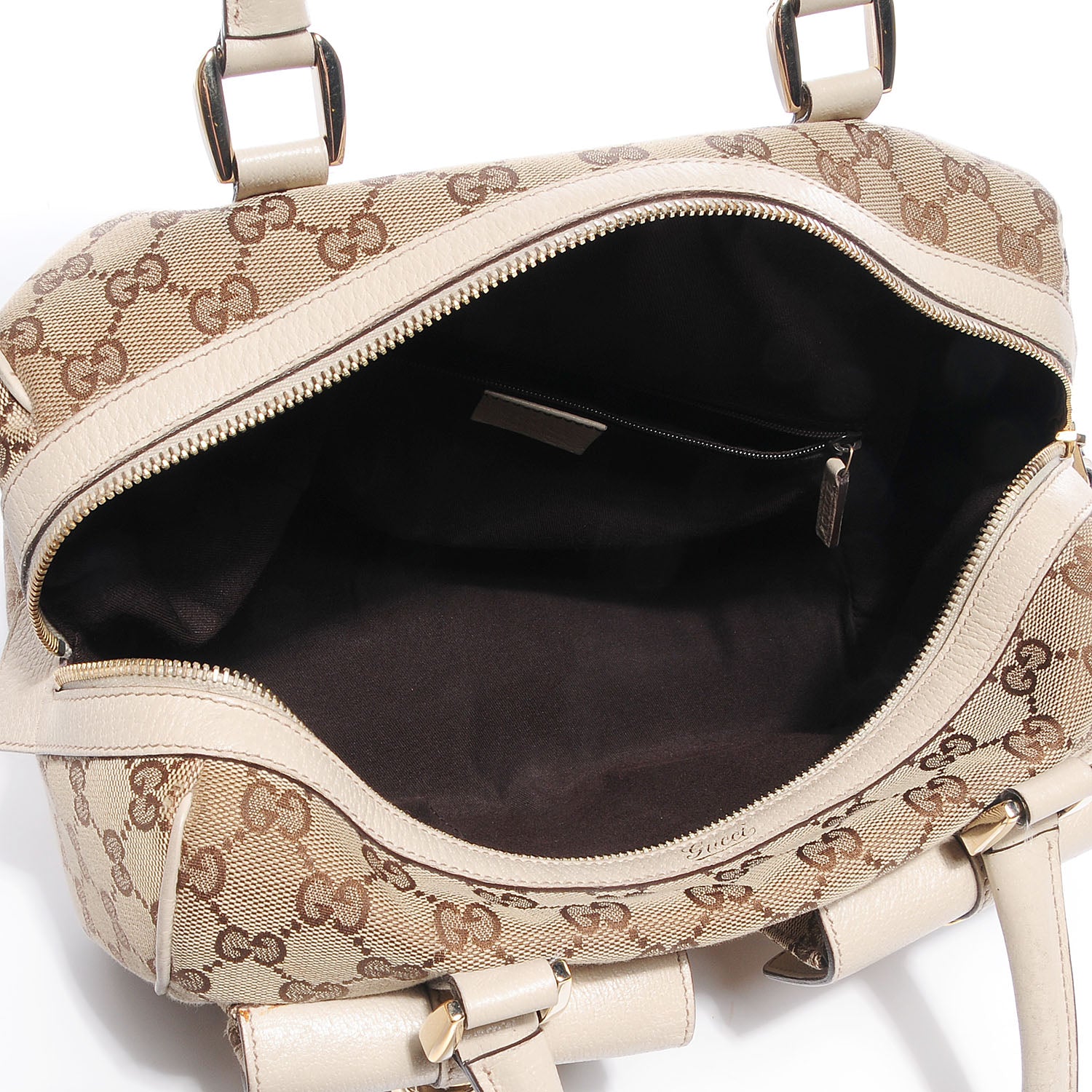 Gucci Monogram Medium Abbey Boston Off White 5 of 7