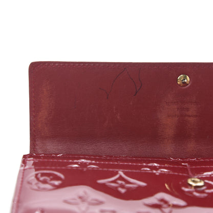 Louis Vuitton Vernis Sarah Wallet Pomme D'Amour 6 of 7