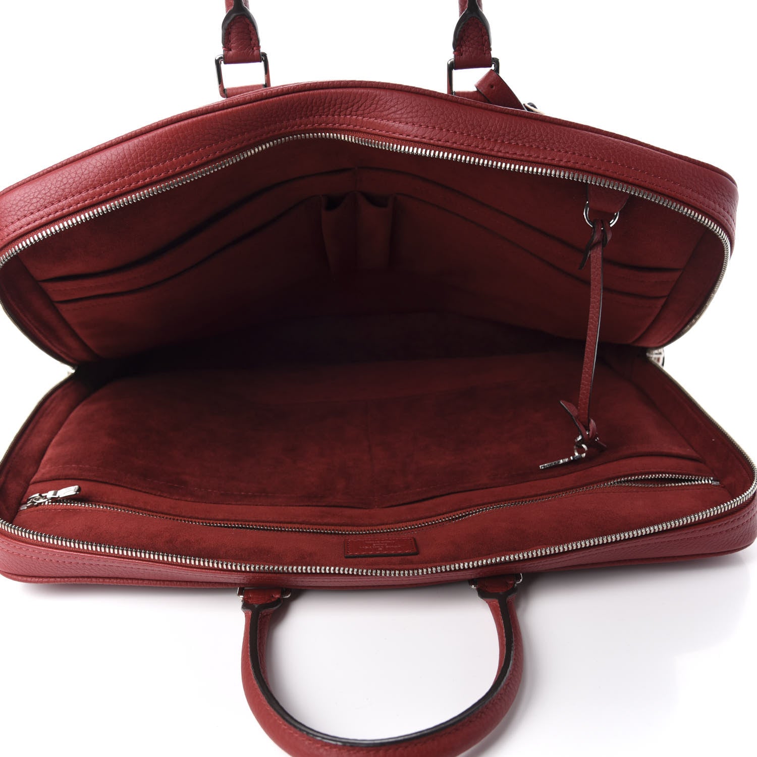 Louis Vuitton Taurillon Porte-Documents Voyage Rouge 5 of 11