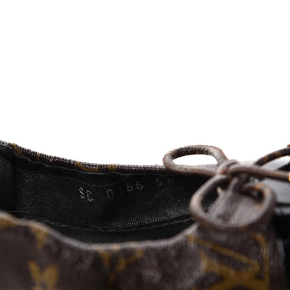 Louis Vuitton Monogram Flirty Ballerina Flats 36 Black 9 of 10