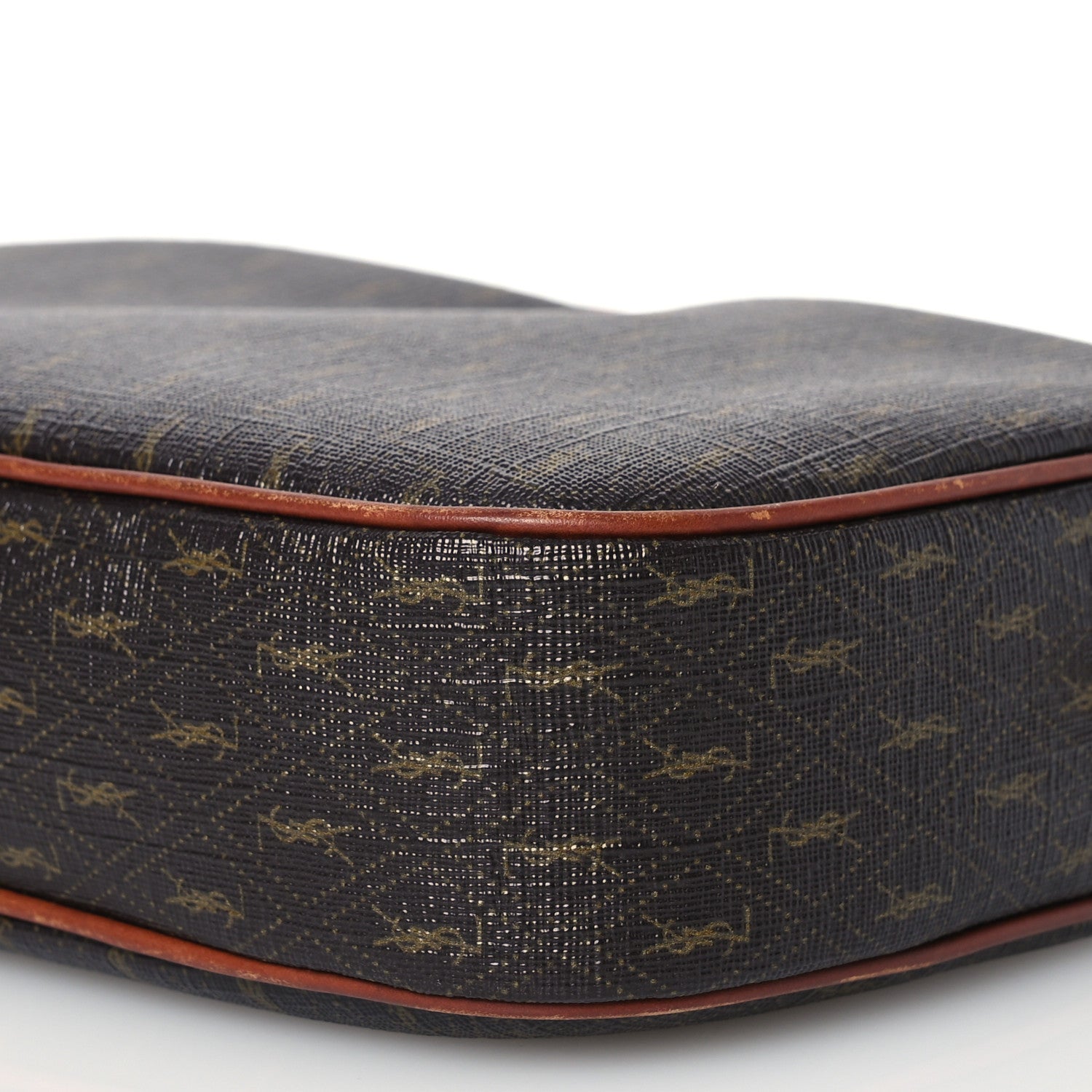 Saint Laurent Canvas Smooth Calfskin Le Monogramme Small Camera Bag Chestnut 9 of 18