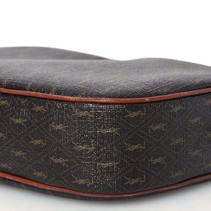Saint Laurent Canvas Smooth Calfskin Le Monogramme Small Camera Bag Chestnut 9 of 18