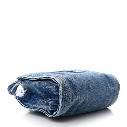 Telfar Denim Small Shopping Bag Blue 4 of 14