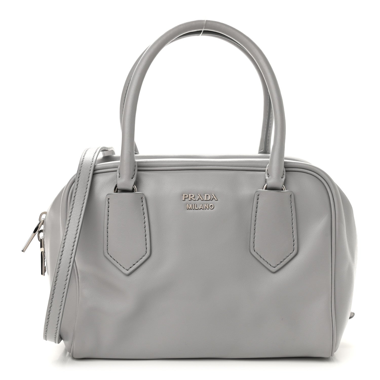 Prada Soft Calf Small Inside Tote Granito Acquamarina 1 of 9
