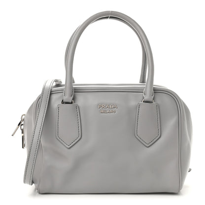 Prada Soft Calf Small Inside Tote Granito Acquamarina 1 of 9