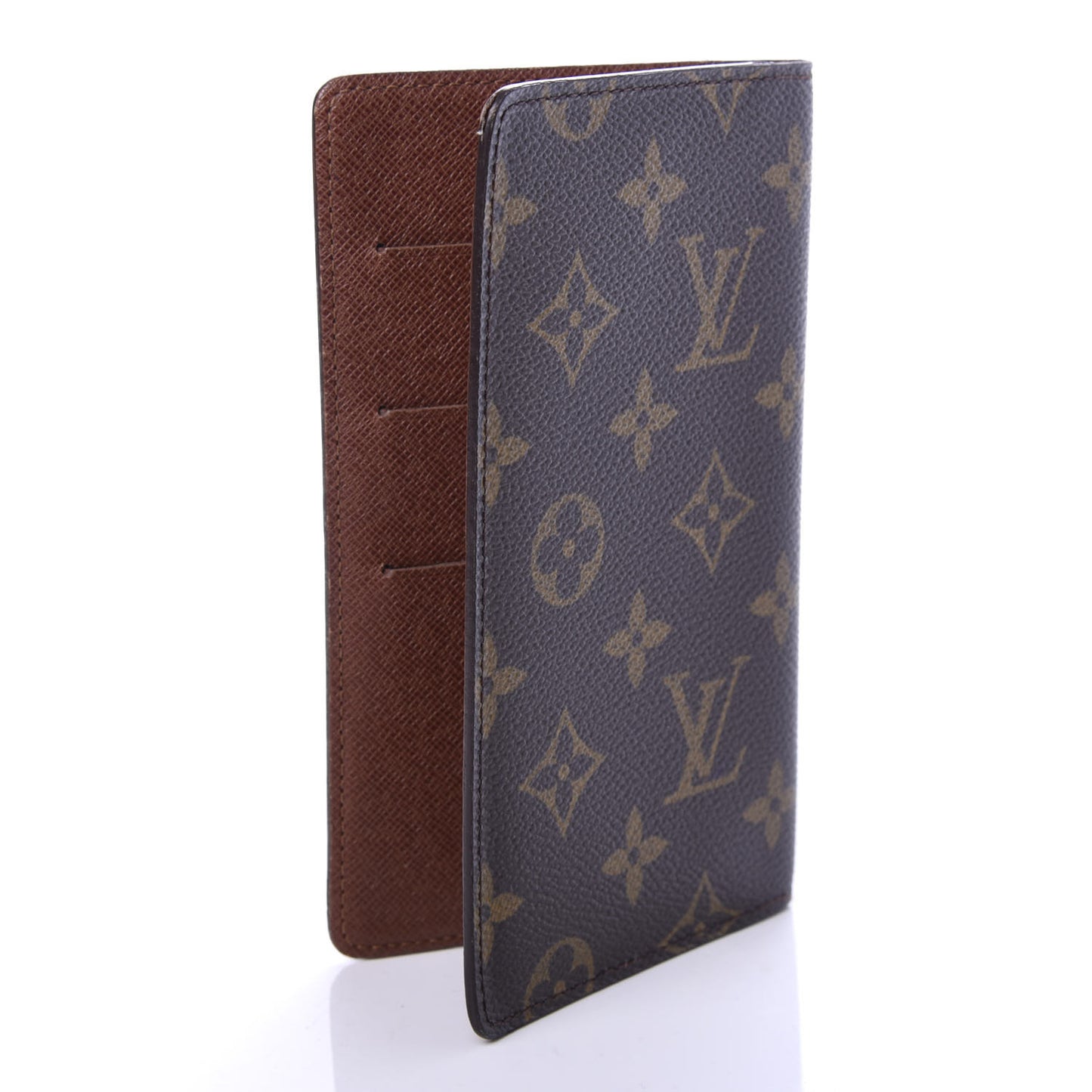 Monogram Checkbook Holder Case Wallet