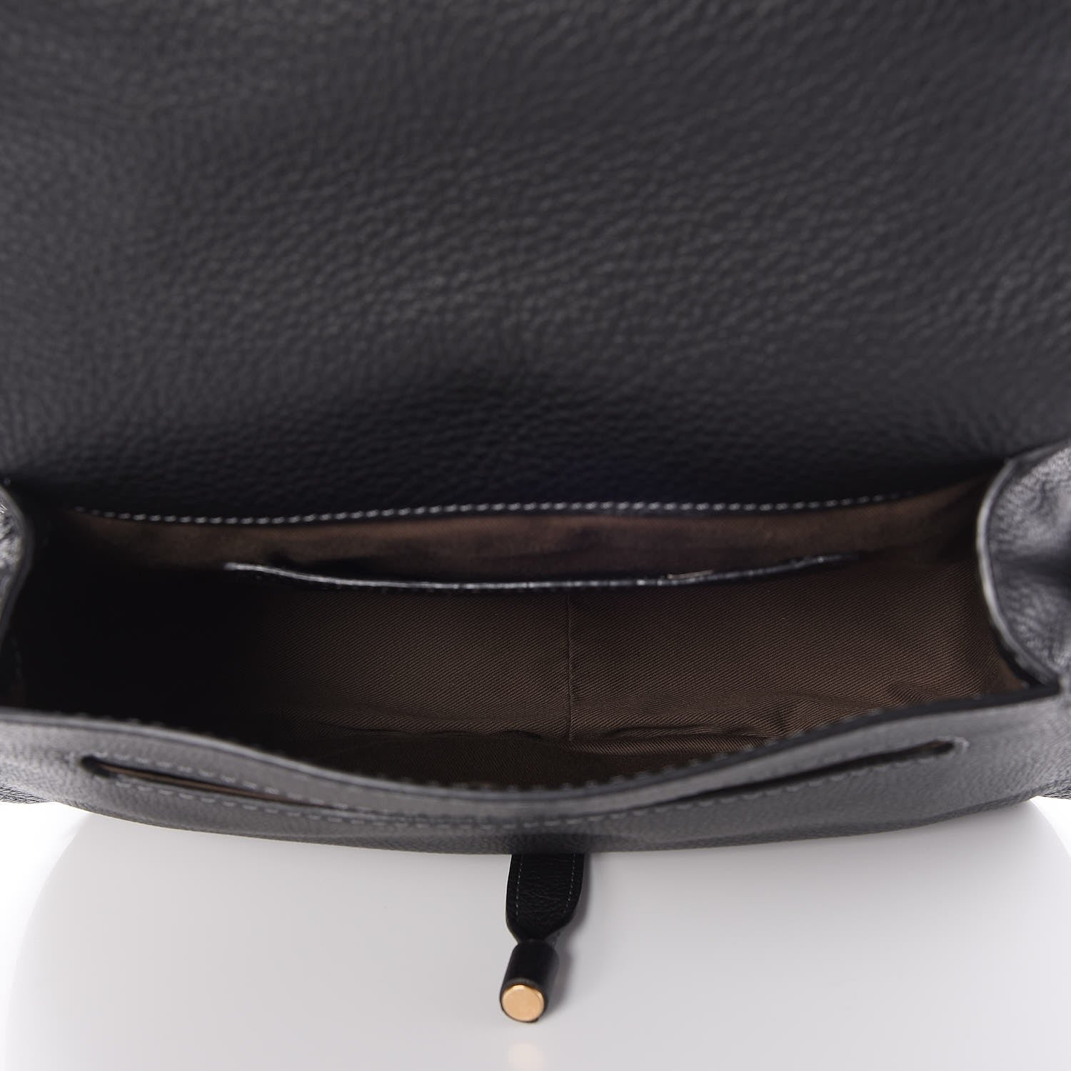 Chloe Calfskin Medium Marcie Round Crossbody Bag Black 5 of 8