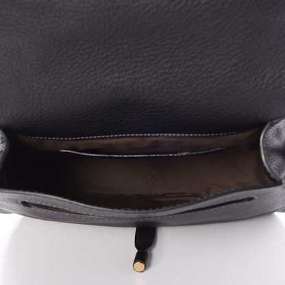 Chloe Calfskin Medium Marcie Round Crossbody Bag Black 5 of 8