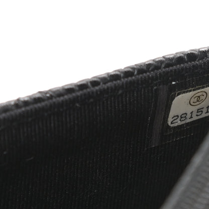 Chanel Caviar Quilted Wallet On Chain WOC Black 8 of 10