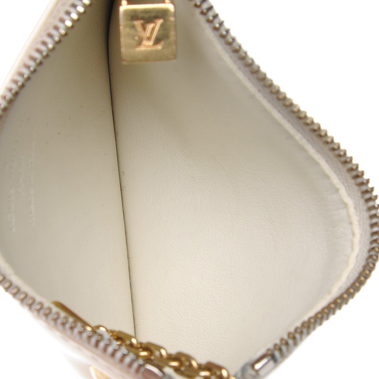 Vernis Key Pouch Perle
