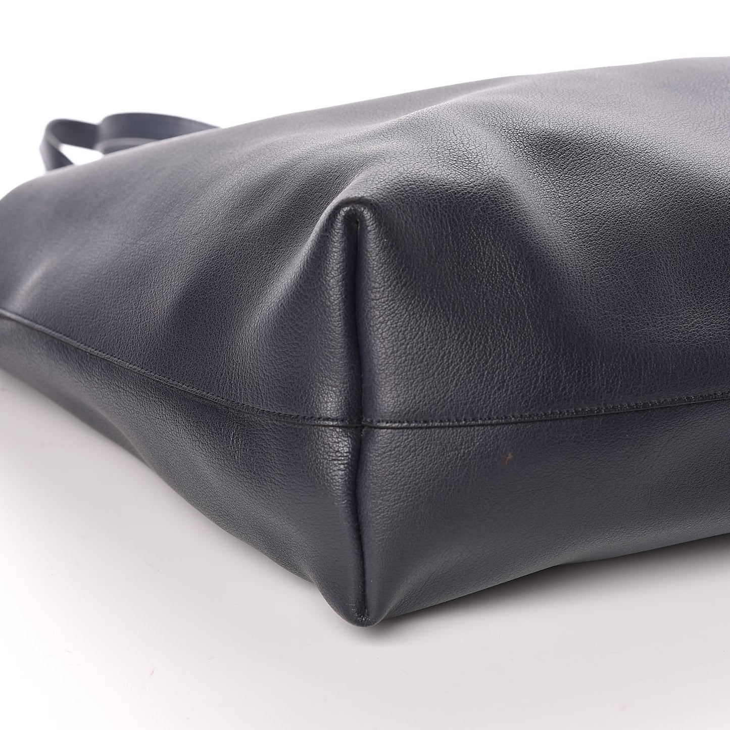 Calfskin Large Shopping Tote Navy