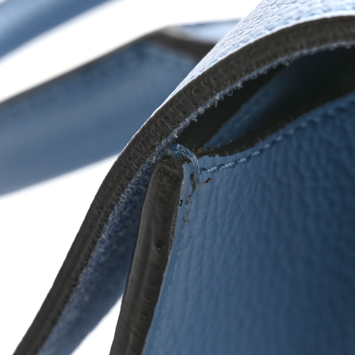 Mulberry Classic Grain Calfskin Small Bayswater Porcelain Blue 18 of 18