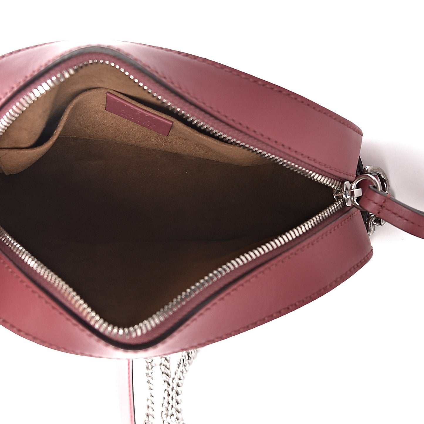 GG Supreme Monogram Blooms Mini Chain Shoulder Bag Beige Multicolor Dry Rose