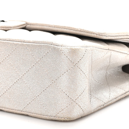 Chanel Iridescent Calfskin Medium Double Flap Light Gold 10 of 10