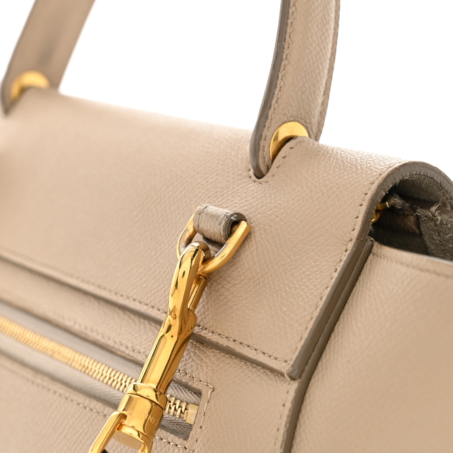 Celine Grained Calfskin Micro Belt Bag Light Taupe 15 of 15