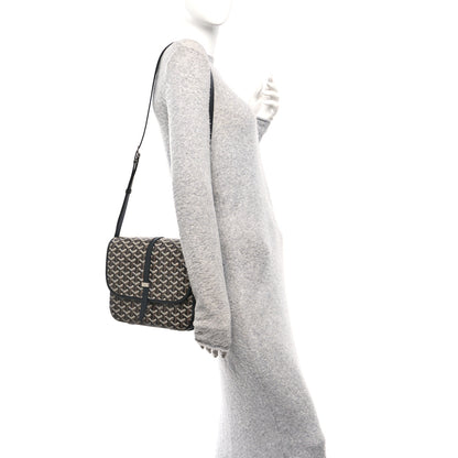 Goyard Goyardine Belvedere II MM Messenger Bag Black 2 of 10