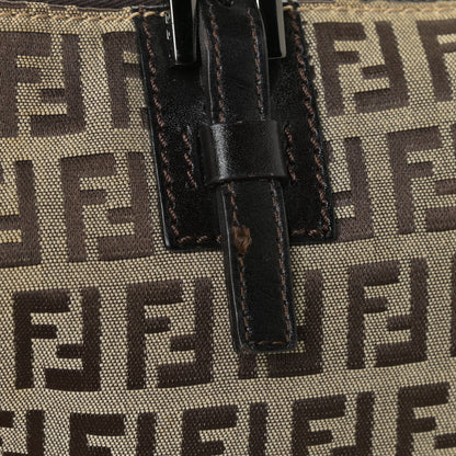 Fendi Zucchino Small Shoulder Tobacco 8 of 10