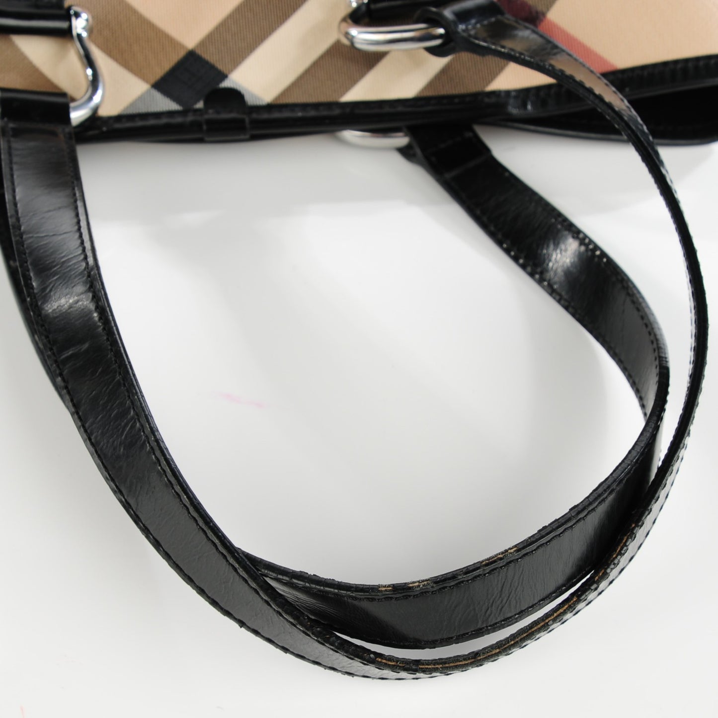 Nova Check Medium Tote Black