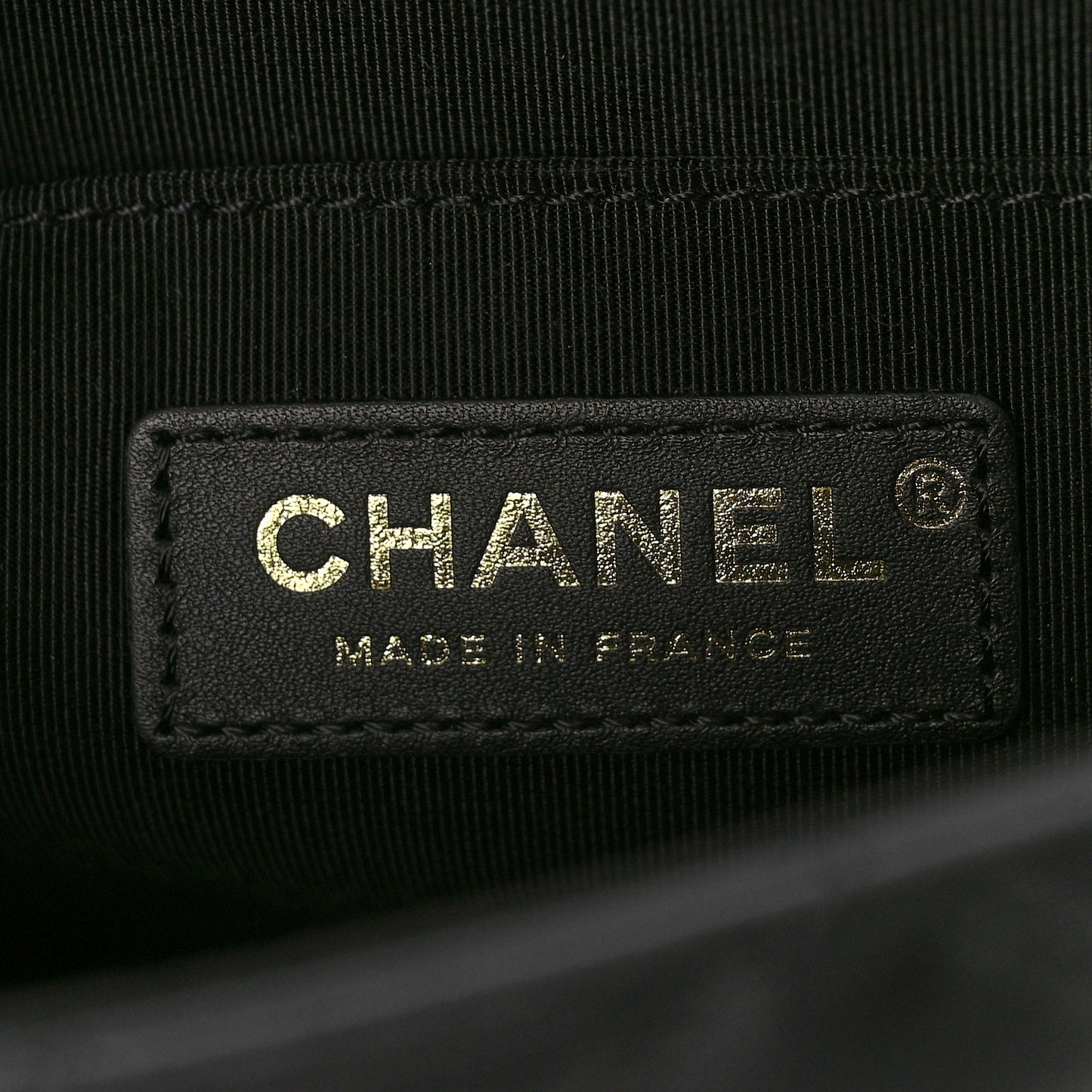 Calfskin Quilted Strap Into Flap Bag Black Brown