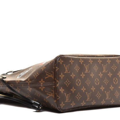 Louis Vuitton Monogram World Tour Neverfull MM 7 of 8