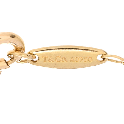 Tiffany 18K Yellow Gold Diamond .03ct Elsa Peretti Diamonds By The Yard Bracelet 3 of 3