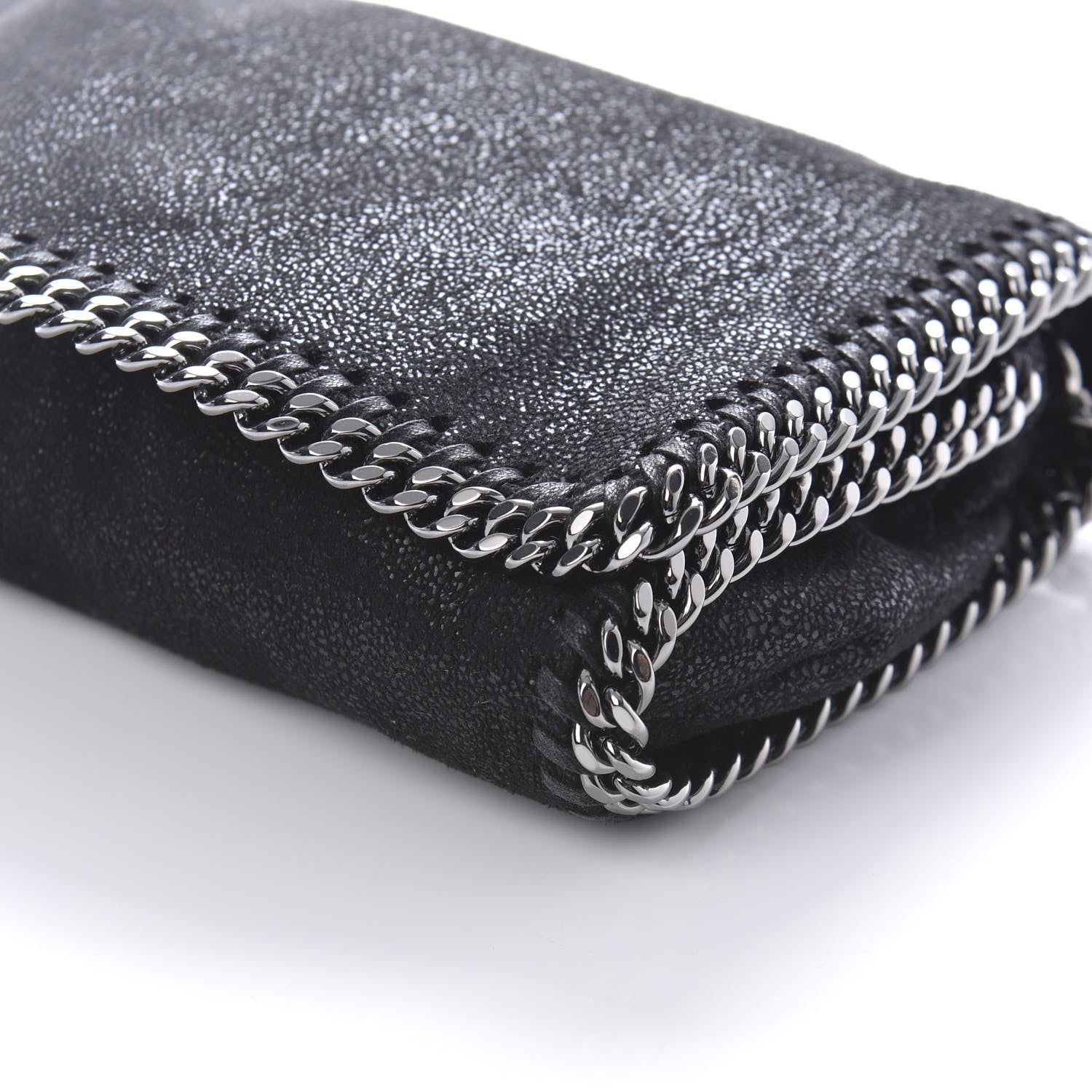 Stella McCartney Shaggy Deer Falabella Crossbody Bag Black 7 of 10