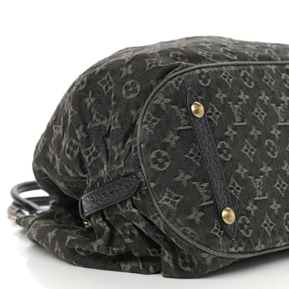 Louis Vuitton Denim Mahina XL Black 8 of 18