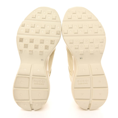 Gucci Calfskin Love Parade Mens Rhyton Sneakers 9.5 Ivory Multicolor 5 of 18