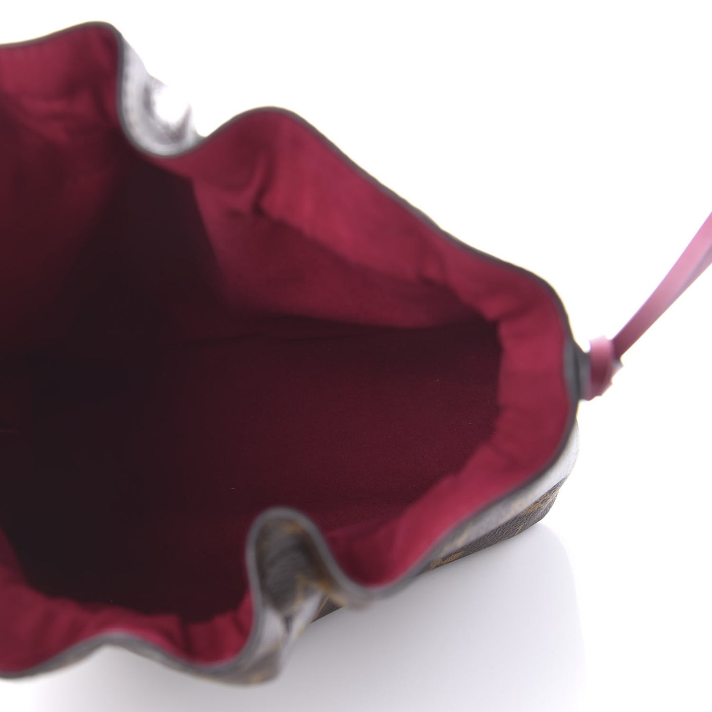 Monogram Pouch Noe Fuchsia