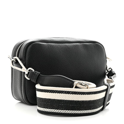 Prada Vitello Daino Soft Camera Crossbody Black 3 of 10