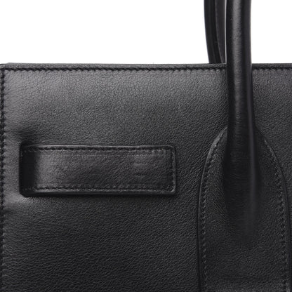 Saint Laurent Calfskin Small Sac De Jour Black 9 of 13