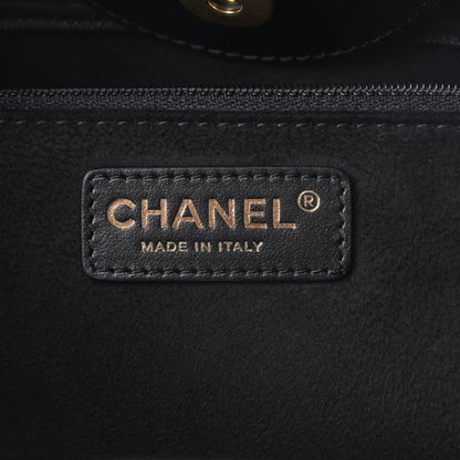 Chanel Caviar Small Studded Deauville Tote Black 6 of 11