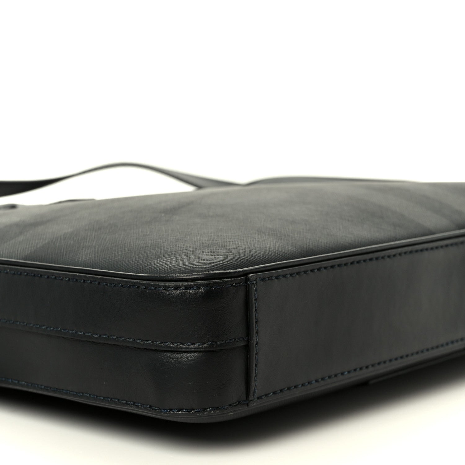 Burberry London Check Ainsworth Briefcase Dark Charcoal 1821744