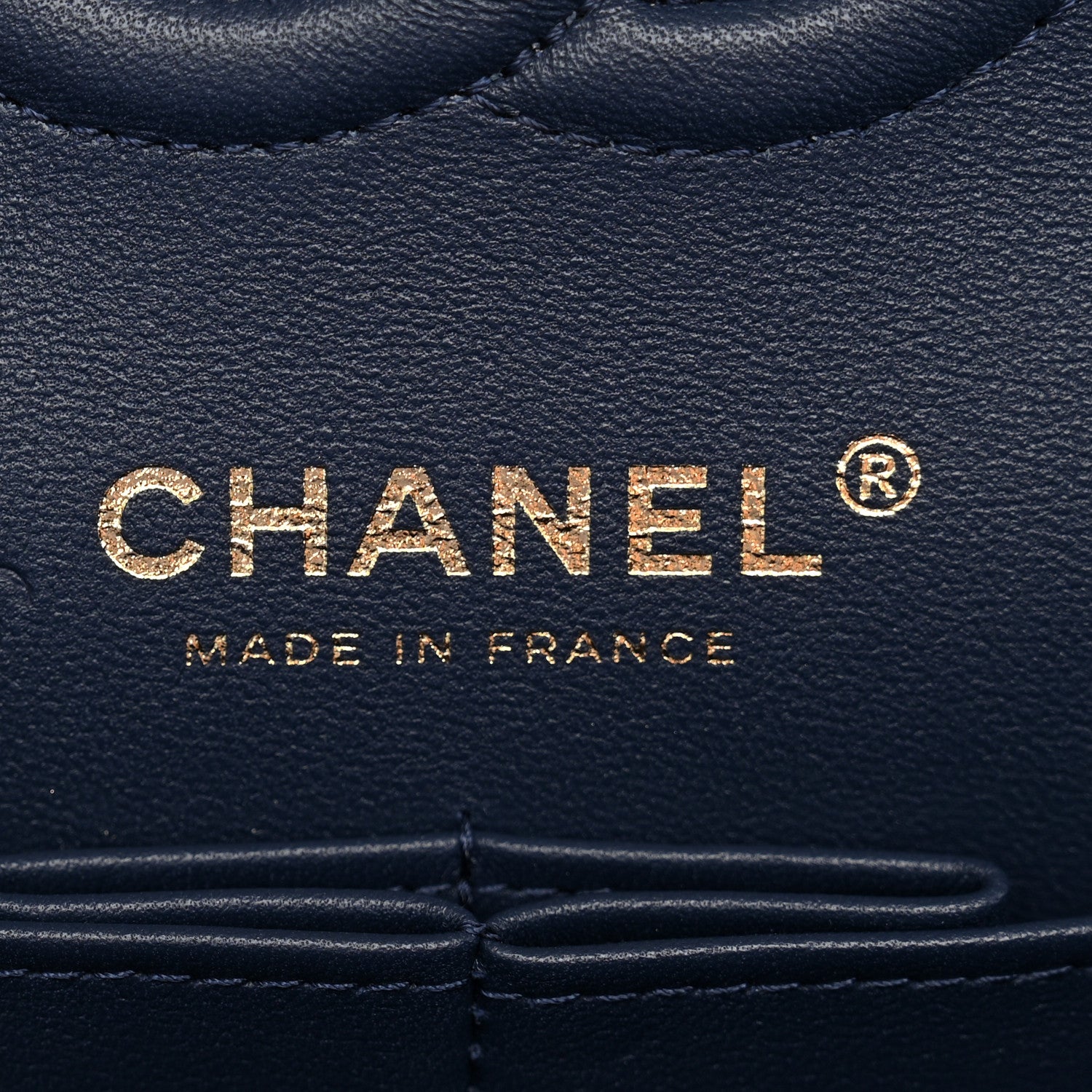 Chanel Printed Denim Quilted Small Double Flap Blue 6 of 10