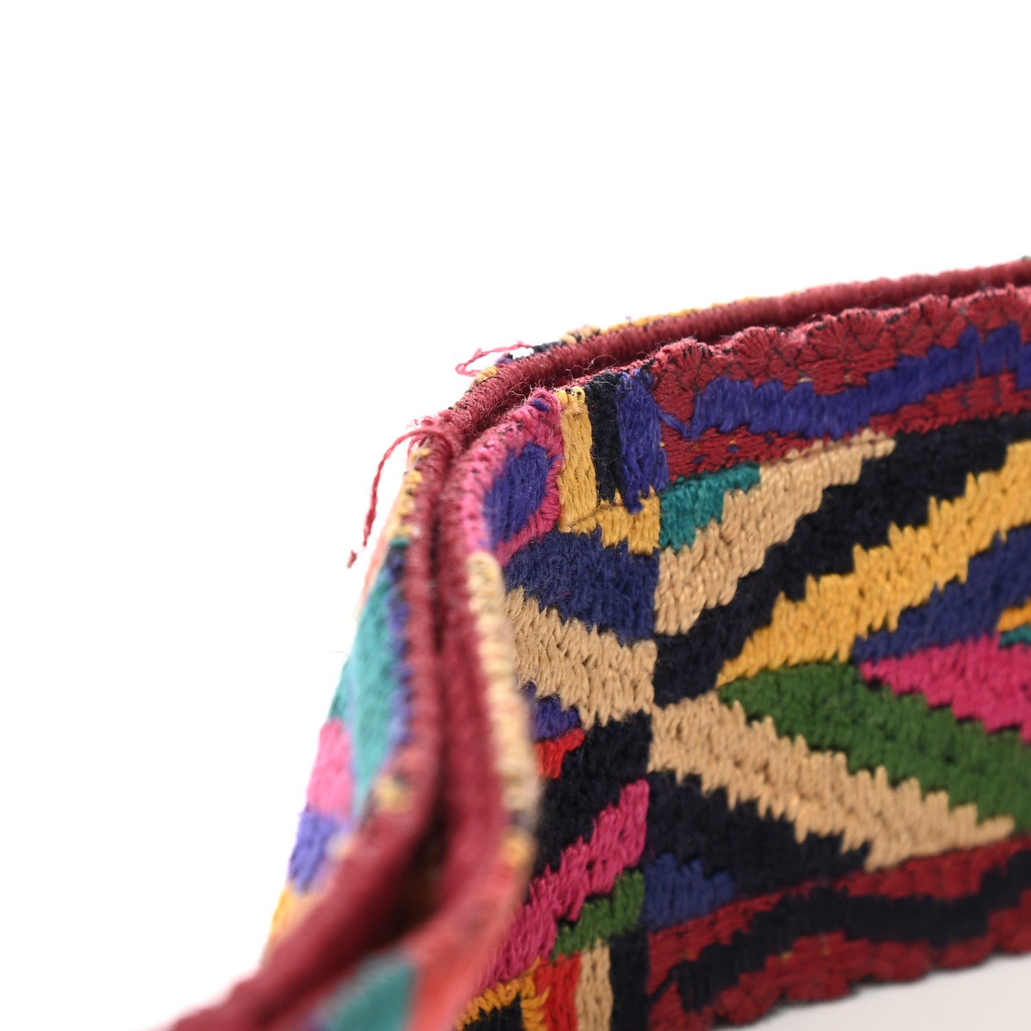 Valentino Garavani Canvas Native Couture 1975 Embroidered Rockstud Guitar Strap Multicolor 5 of 5