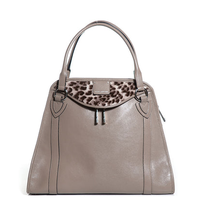 Marc Jacobs Lambskin Calf Hair Large Serengeti Wellington Concrete 1 of 10