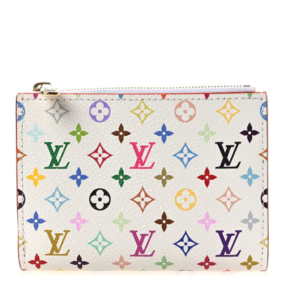 Louis Vuitton LV X TM Monogram Multicolor Lisa Wallet White 1 of 7