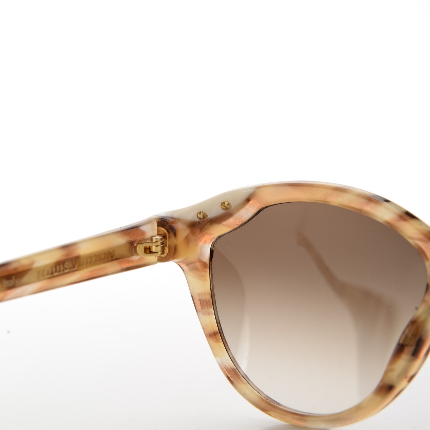 Louis Vuitton Ivy Cat Sunglasses Z0747W Honey Tortoise 7 of 10