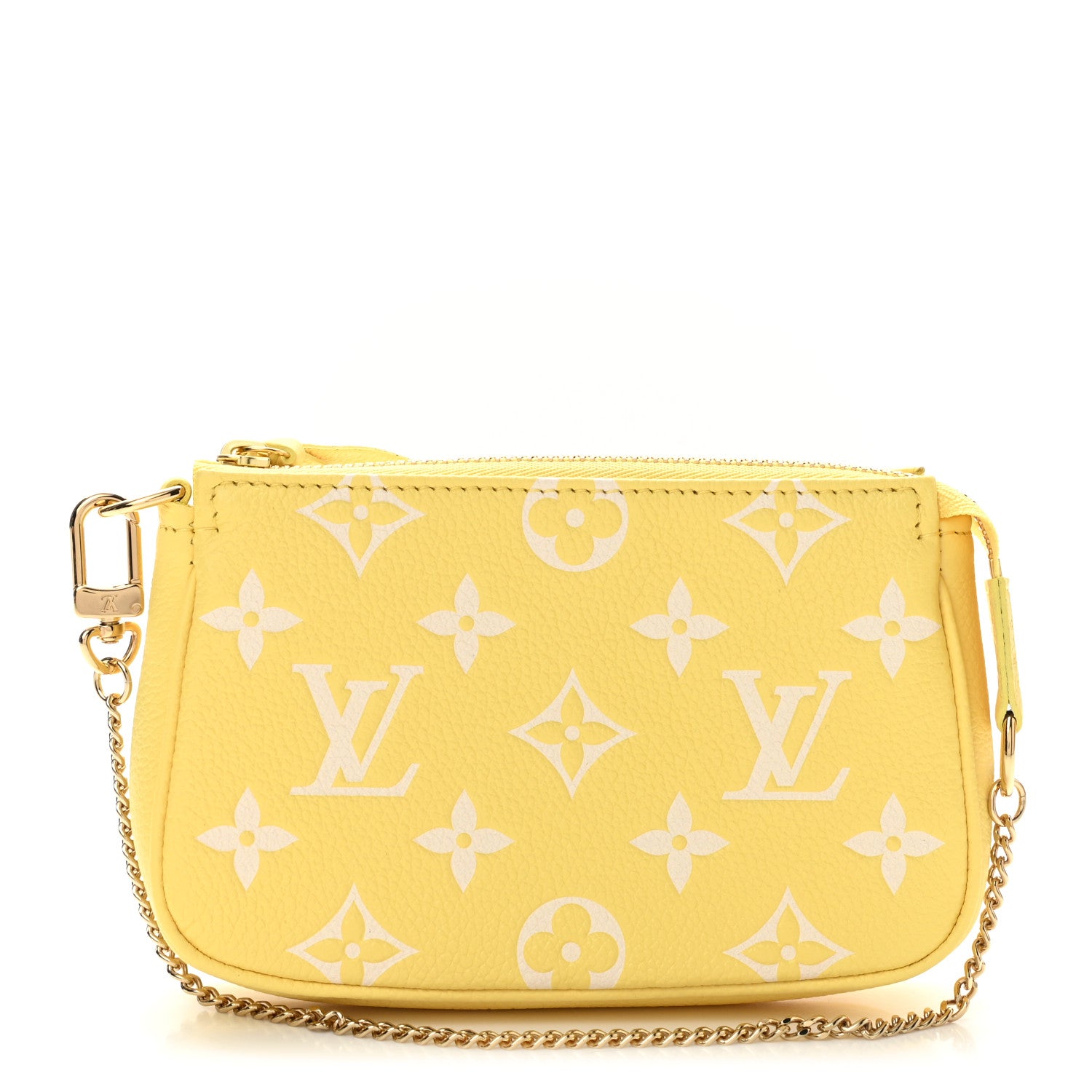 Louis Vuitton Empreinte Monogram Mini Pochette Accessories Lemon Curd Yellow 1 of 7
