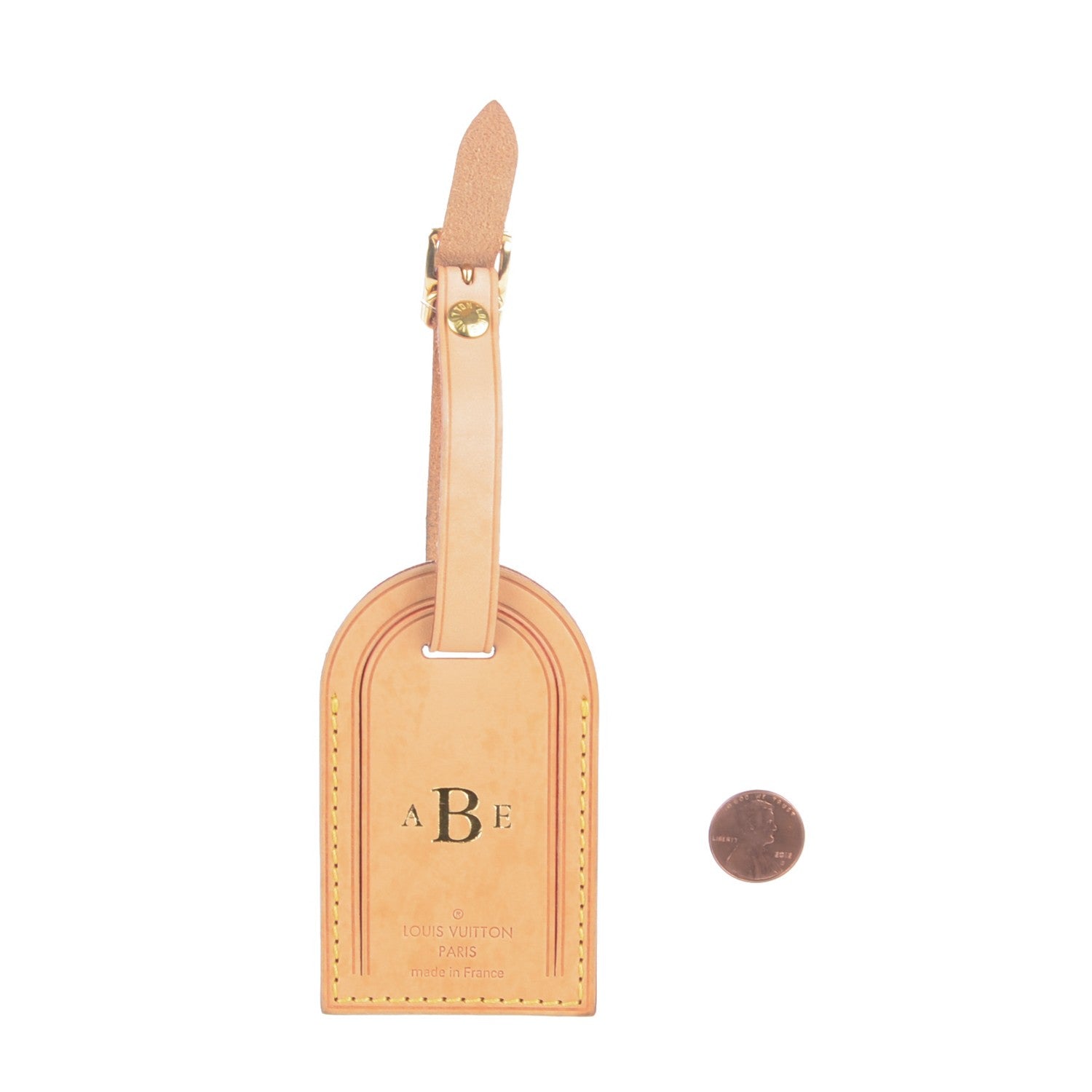 Louis Vuitton Vachetta Luggage Tag 2 of 5