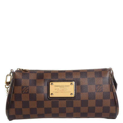 Louis Vuitton Damier Ebene Eva Clutch 1 of 7