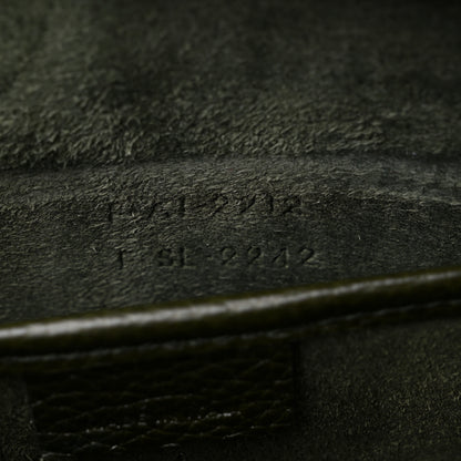 Celine Drummed Calfskin Nano Luggage Amazone 7 of 10