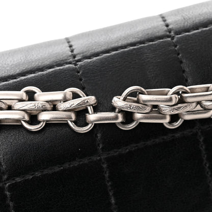 Chanel Lambskin Chocolate Bar Mademoiselle Flap Black 13 of 14